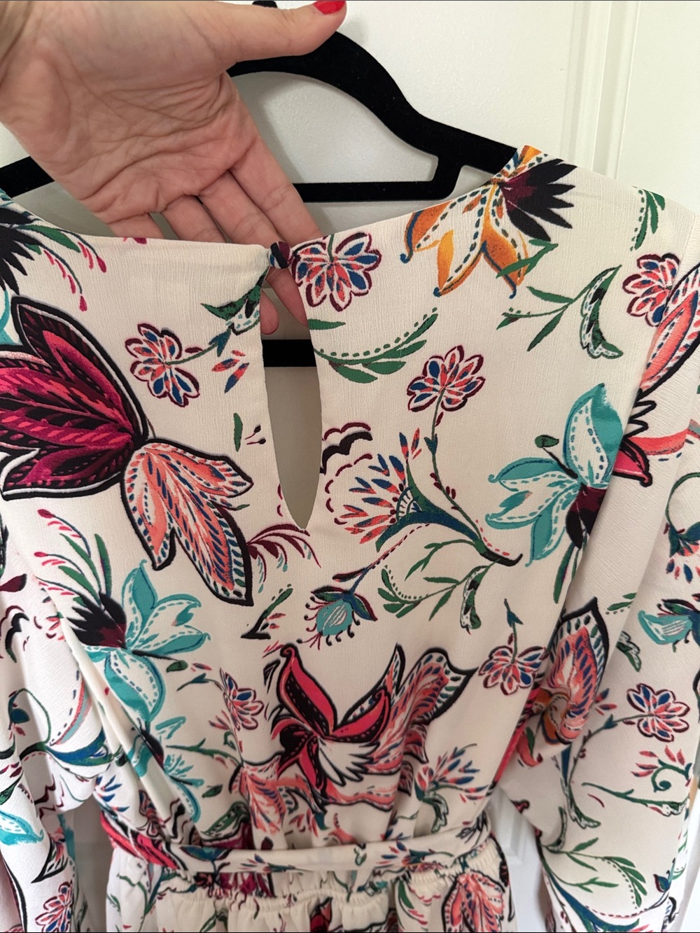 Baltic Born flower patterned Short dress with sleeves. - Picture 5 of 6